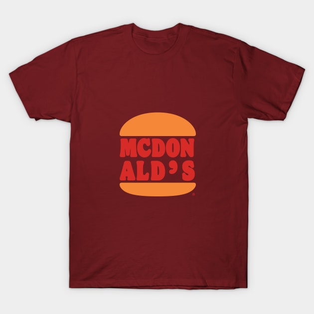 Burger Donald T-Shirt by The Wayback Chronicles